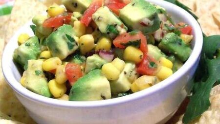 Corn and Avocado Salsa