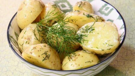 Garlic Dill New Potatoes