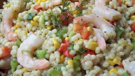 Barley, Shrimp, and Corn Salad