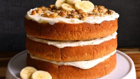 Sour Cream Banana Cake