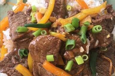 Spicy Orange Zest Beef