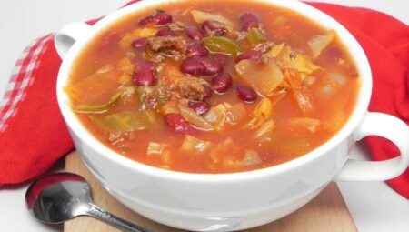 Hamburger Stew with Cabbage