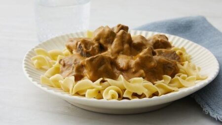 Slow Cooker Beef Stroganoff