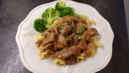 Best Home-Style Beef Stroganoff