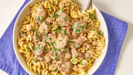 So Simple Beef Stroganoff