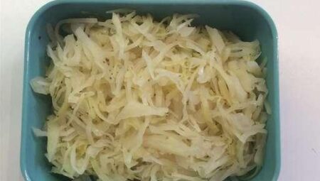 Homemade Sauerkraut