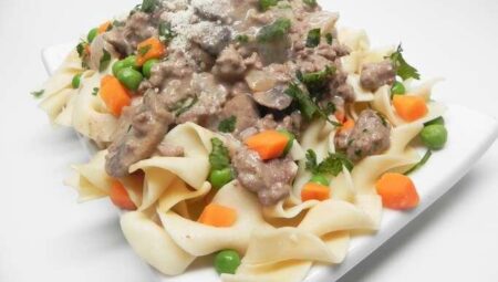 Hybrid Hamburger Stroganoff