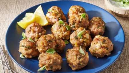 Greek Turkey Meatballs