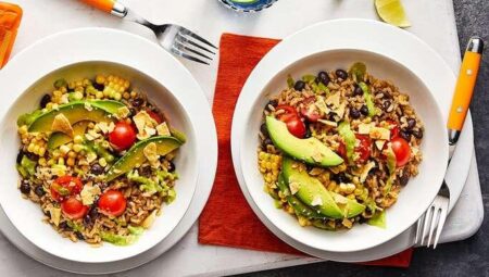 Rice and Bean Bowl Dinner