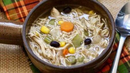 Chicken and Brown Rice Soup