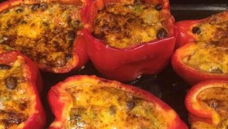 Black Bean Stuffed Peppers