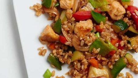 Veggie-Packed Chicken Fried Rice