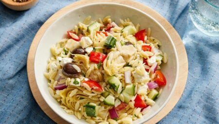 Greek Orzo Salad