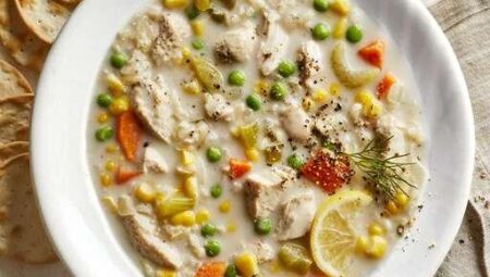 Instant Pot Chicken and Rice Soup