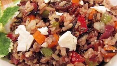 Mediterranean Brown Rice Salad