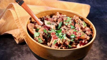 Instant Pot® Chicken and Wild Rice Bowls