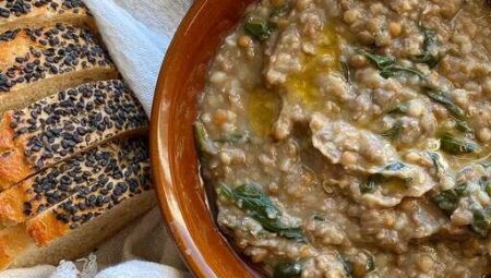 Lentil and Buckwheat Soup