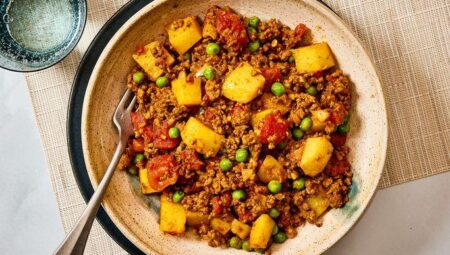 Keema Aloo (Ground Beef and Potatoes)