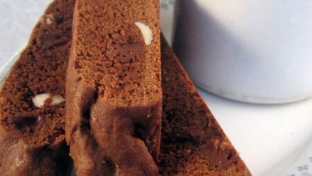 Easy Mocha Biscotti