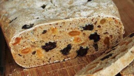 Gluten-Free Sourdough Raisin Bread