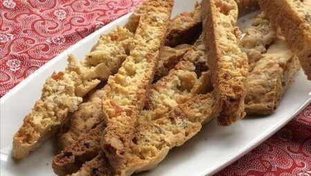 White Chocolate Biscotti