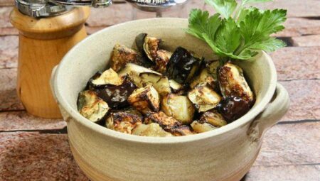 Air Fryer Eggplant