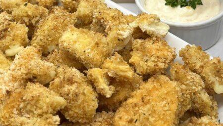 Air Fryer Cheese Curds