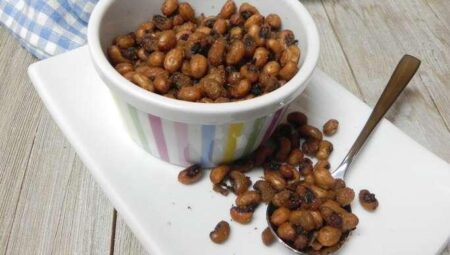 Air Fryer Crispy Cajun Black-Eyed Peas