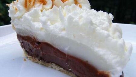 Coconut (Haupia) and Chocolate Pie